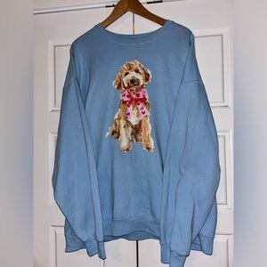 Oversized Golden Doodle Sweatshirt